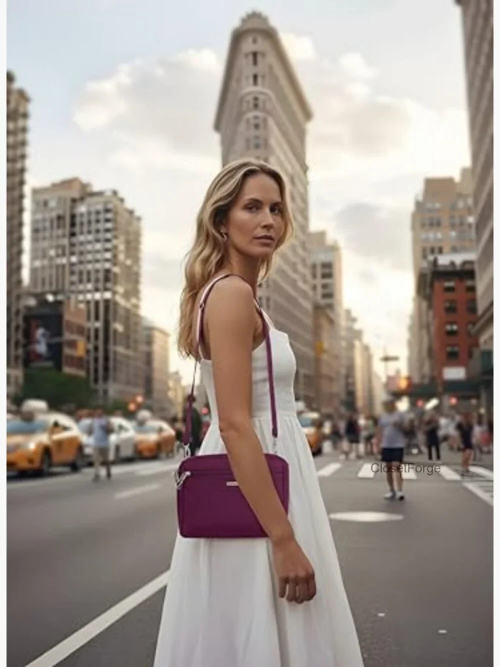 Convertible Crossbody & Waist Pack Anti-Theft Security RFID